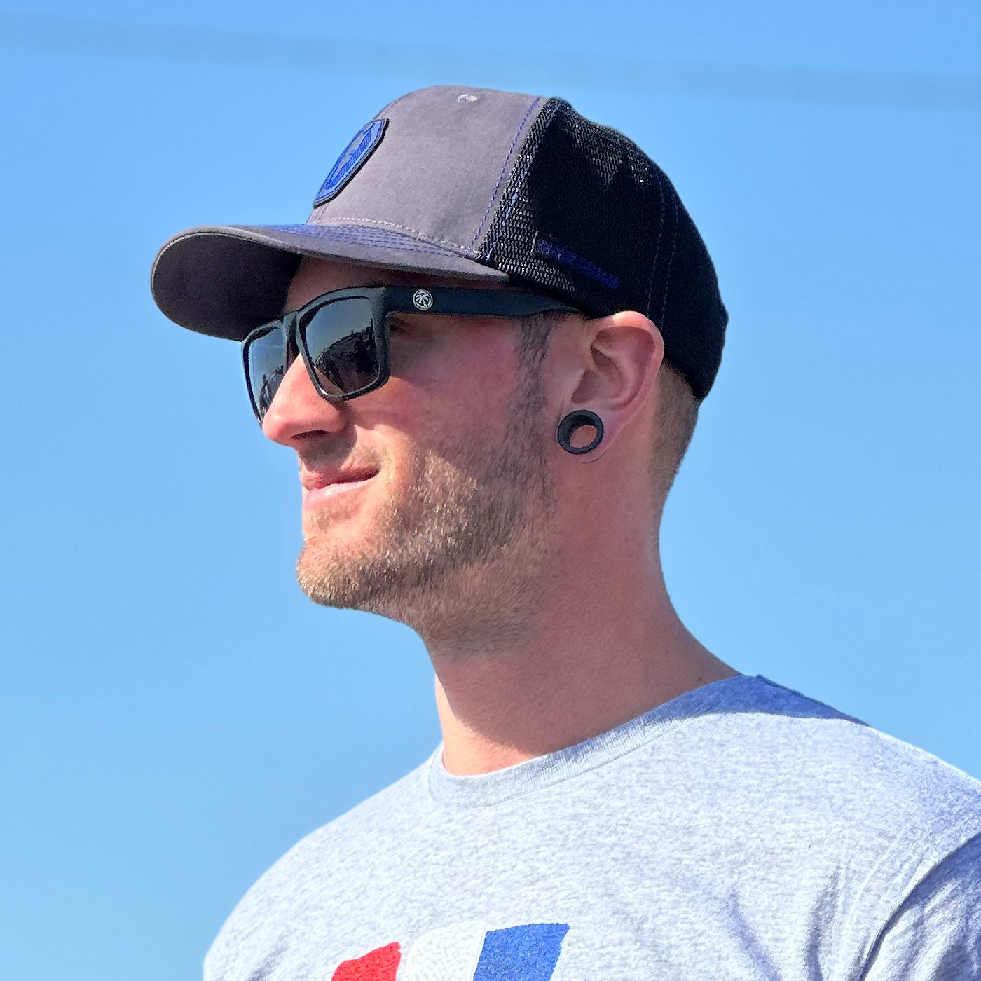 Ford Dark Horse Mesh Flex Fit Snap Back Hat - Official Ford