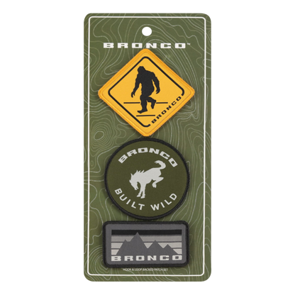 Ford Bronco 3pc Patch Set