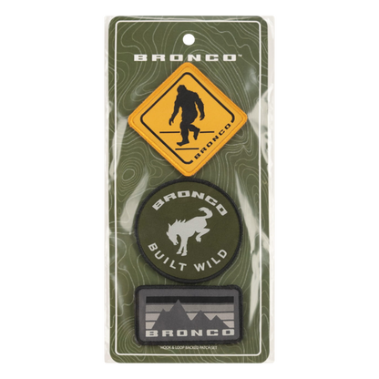 Ford Bronco 3pc Patch Set