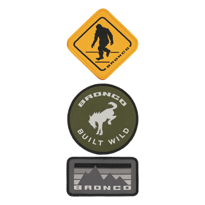 Ford Bronco 3pc Patch Set