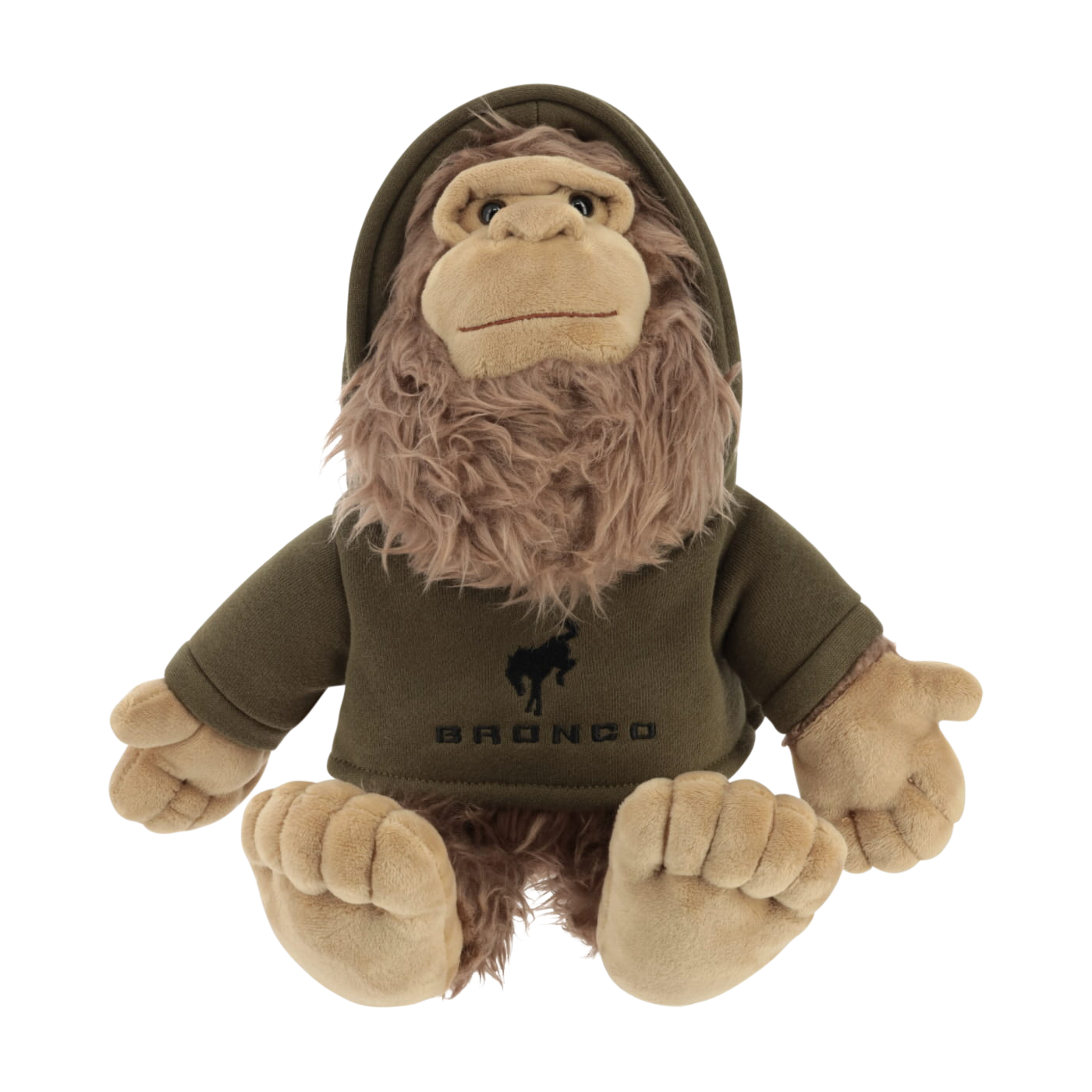 Ford Bronco Sasquatch Plush Stuffed Animal with Hoodie