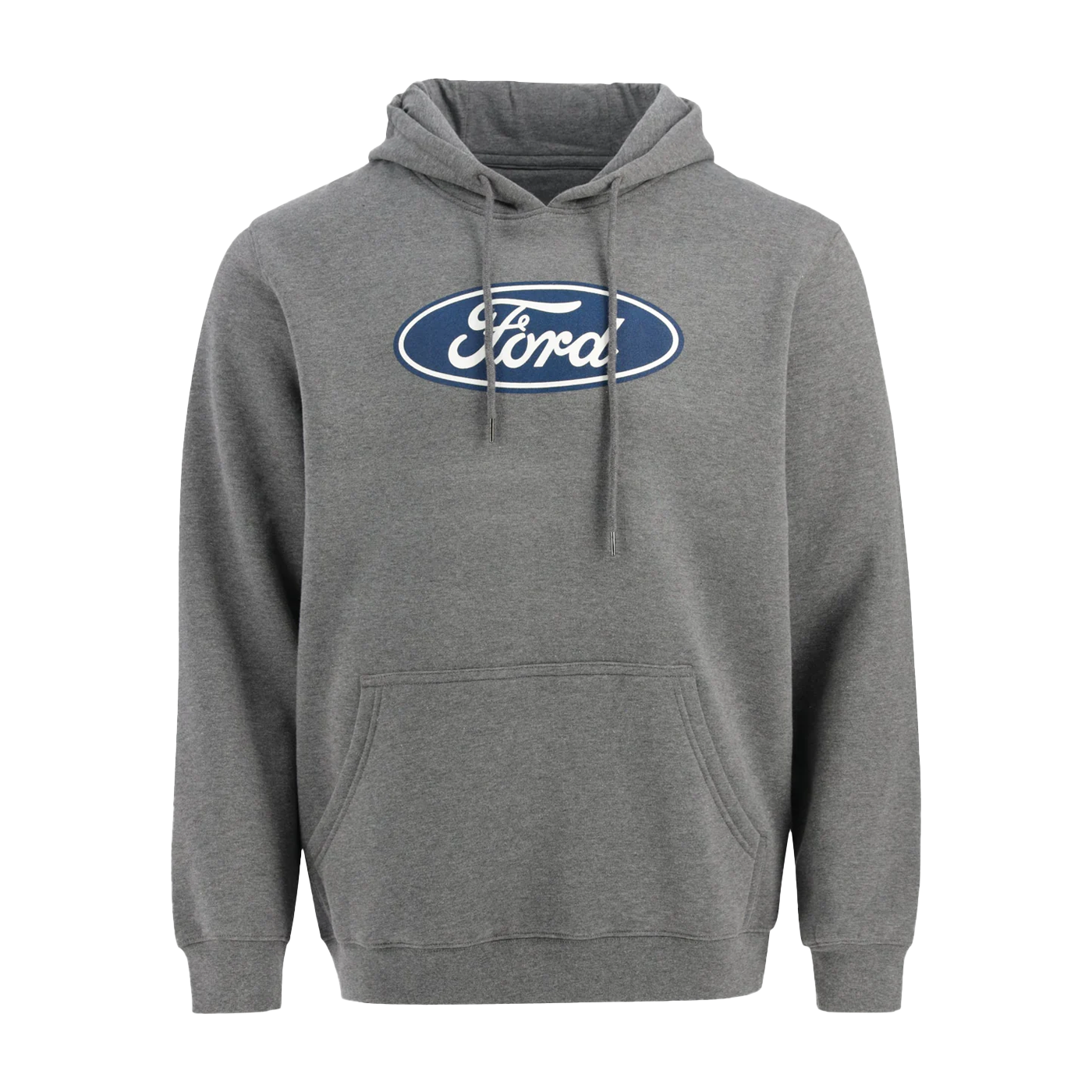 Ford Men's Oval Printed Hooded Fleece Pullover