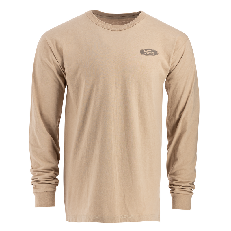 Ford Proud To Honor Men's Eagle Long Sleeve T-Shirt