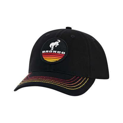 Ford Bronco Free Wheeling Striped Patch Snapback Hat