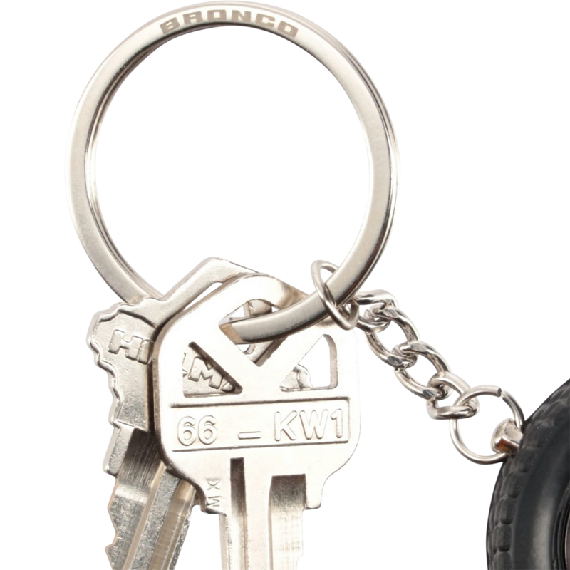 Ford Bronco Free Wheeling Tire Keychain