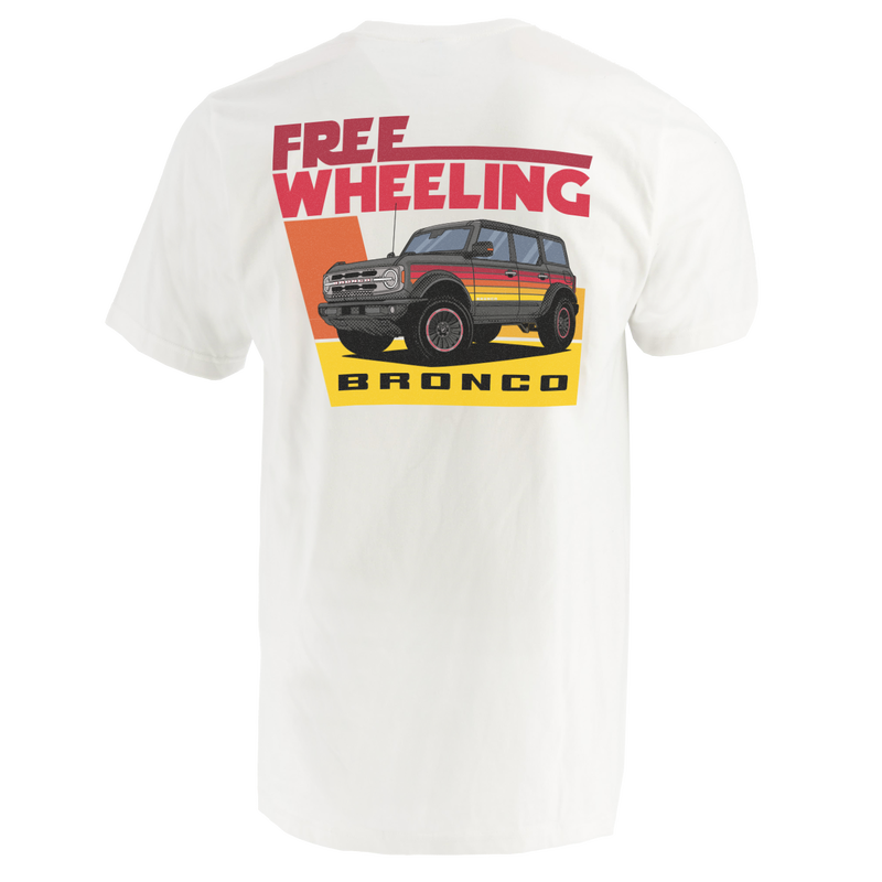 Ford Bronco Free Wheeling Men's Retro T-Shirt