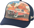 Ford Mustang Vintage Route Trucker Hat