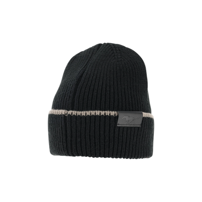 Ford Mustang Leather Patch Knit Hat