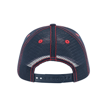 Ford Mustang Navy Blue Graphic Youth Snapback Hat