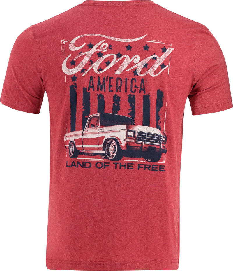 Ford Trucks Land Of The Free Men's T-Shirt