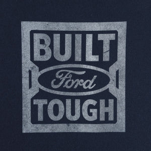 built ford tough logo on a navy blue background