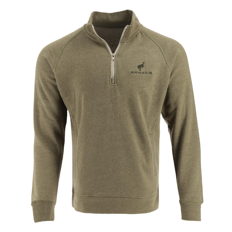 Ford Bronco Men's Bronco Logo 1/4 Zip Pullover Sweatshirt