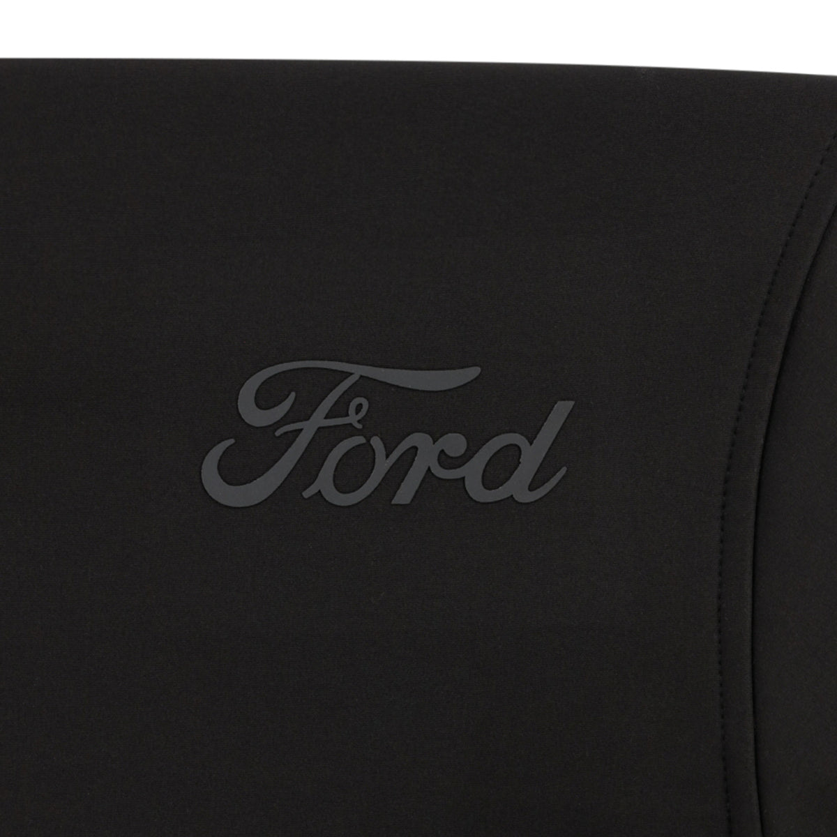 Ford logo on a black background
