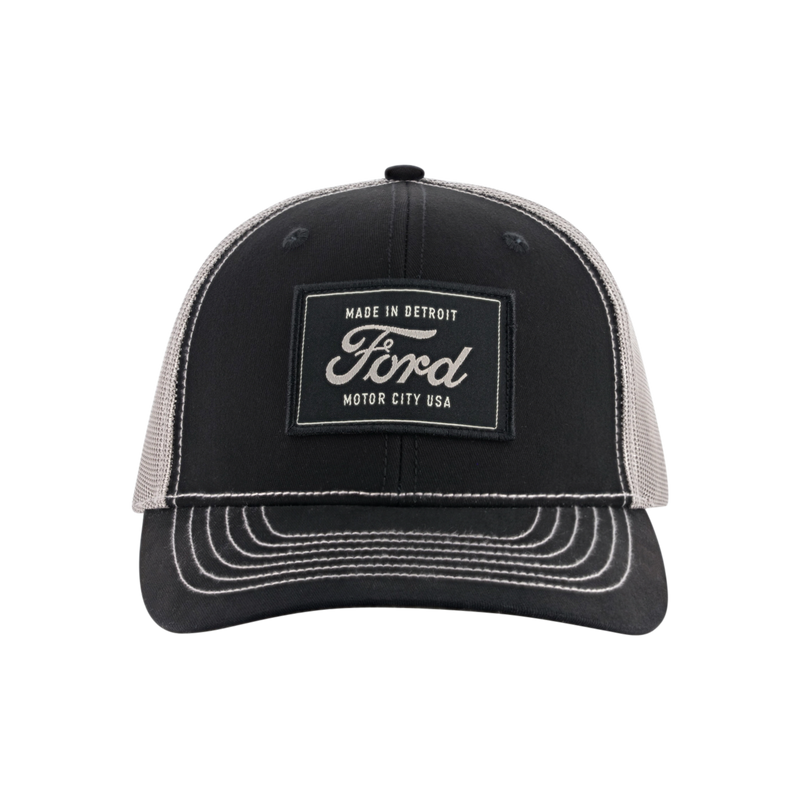 Ford Logo Motor City USA Patch Hat