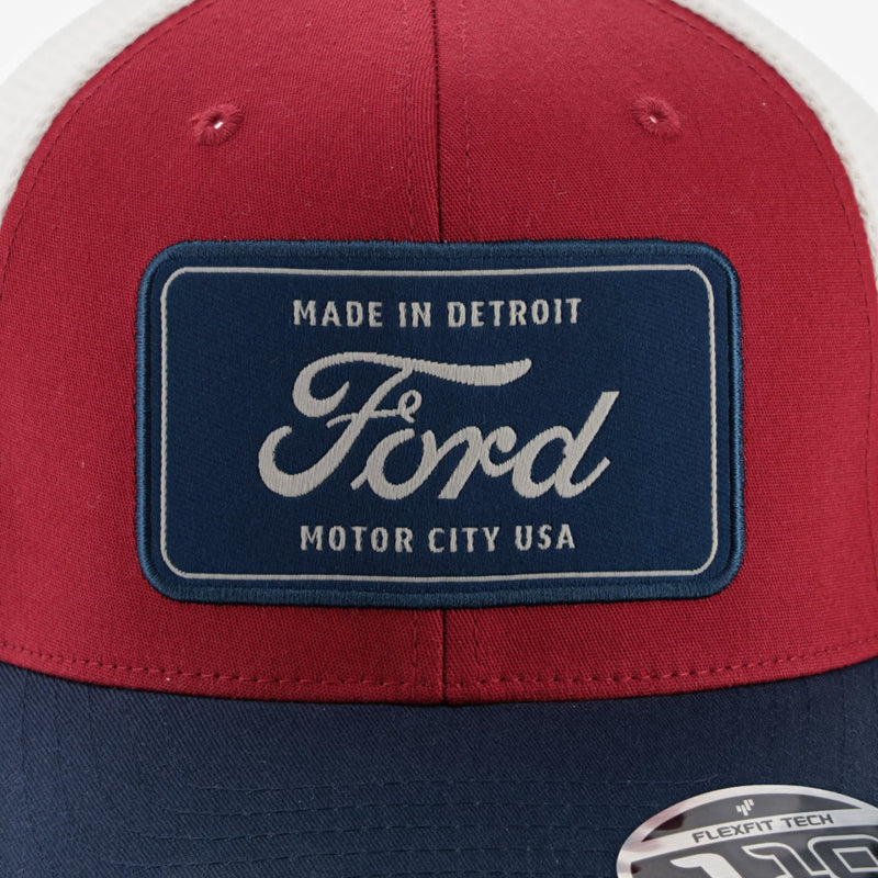 Ford Logo Made in Detroit Patch Hat