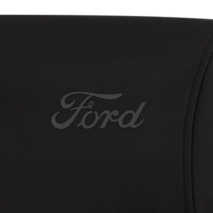 Ford logo on a black background