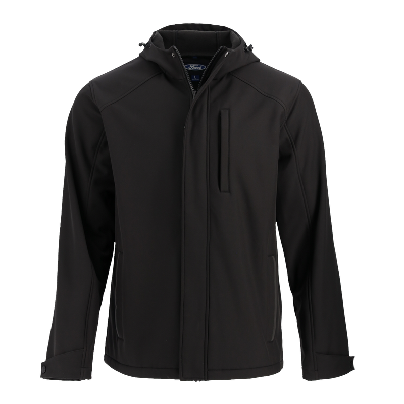 Ford Logo Men's Softshell Hooded Jacket