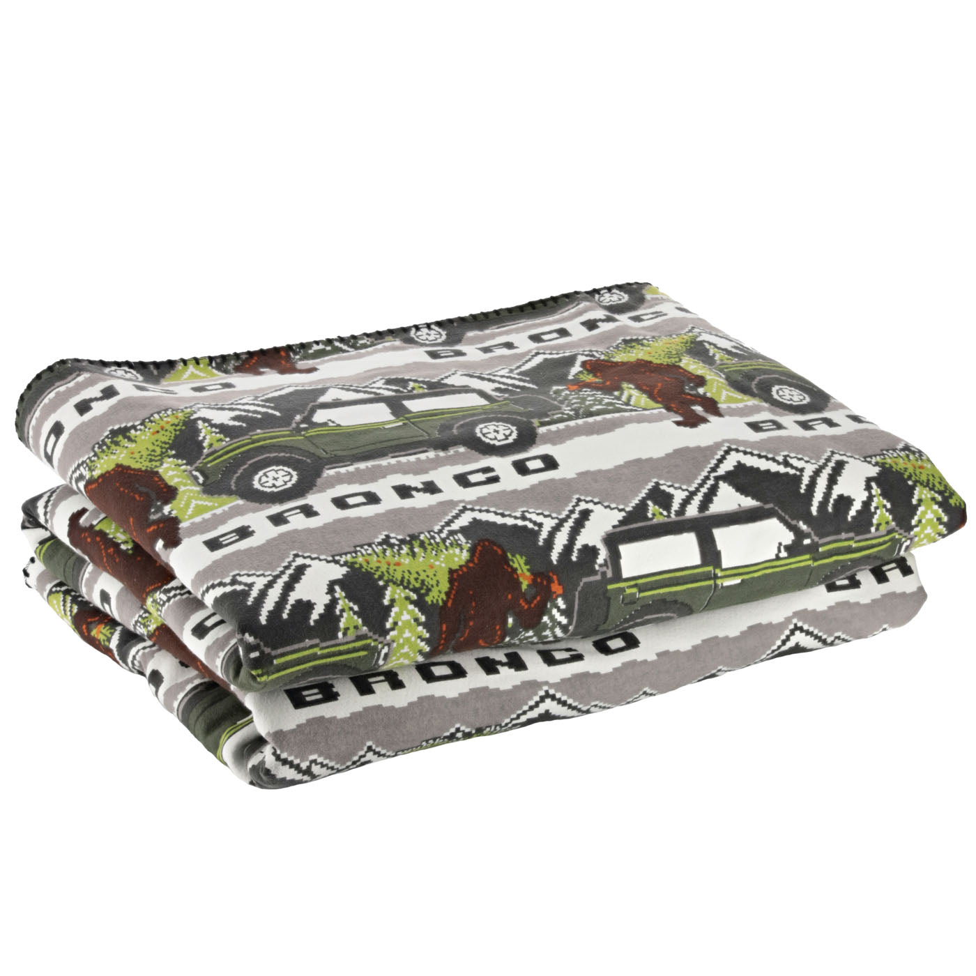 Ford Bronco 50" x 60" Holiday Sherpa Blanket