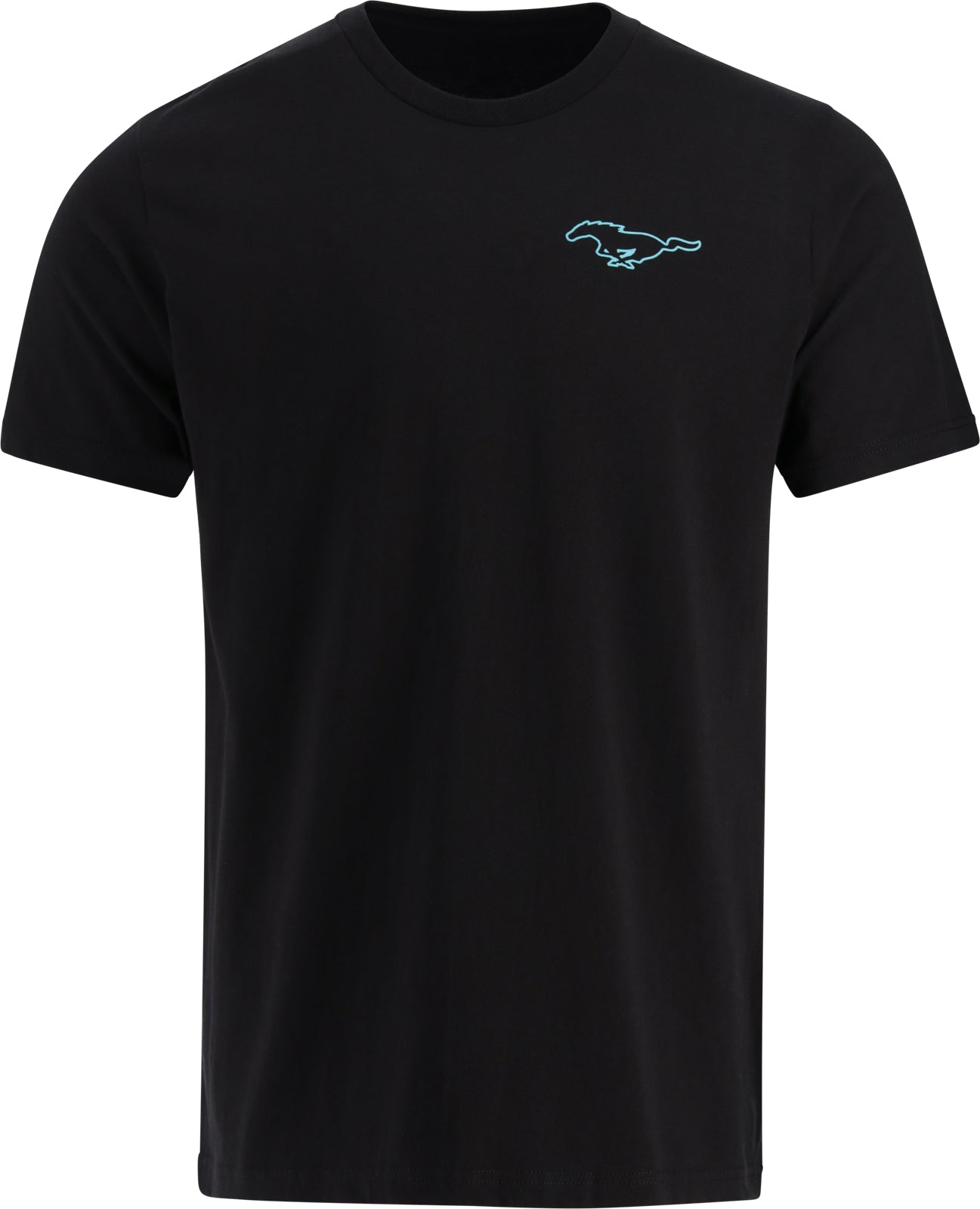 Ford Mustang Mach-E Mens Electric Blue Tire Tread T-Shirt