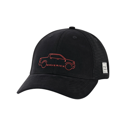 Ford Maverick Outlined Trucker Hat