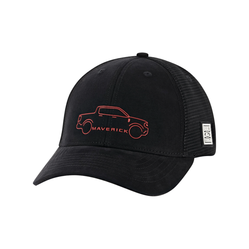 Ford Maverick Outlined Trucker Hat