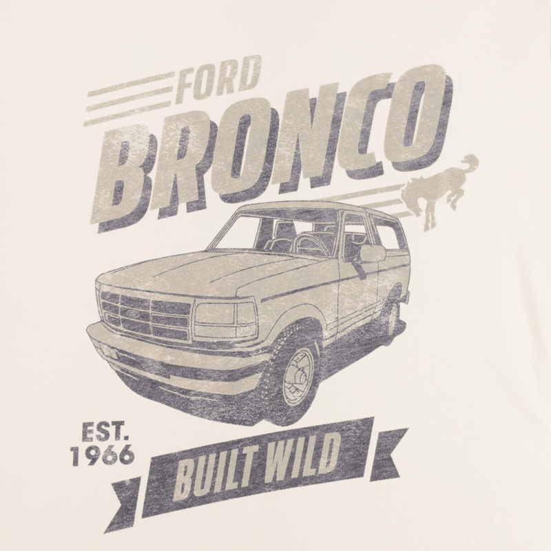 Ford Bronco Women's Retro Built Wild T-shirt