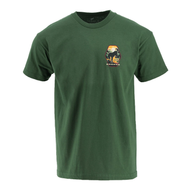 Ford Bronco Built Wild Badge Green Mens Short Sleeve T Shirt