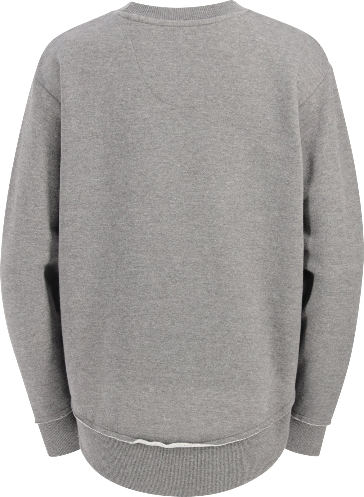 Ford Bronco Womens Gray Relaxed Fleece Crewneck Sweatshirt