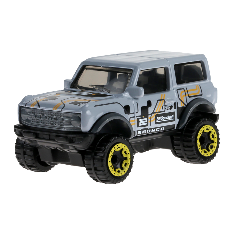 Ford Bronco Hot Wheels 2021 Grey Bronco