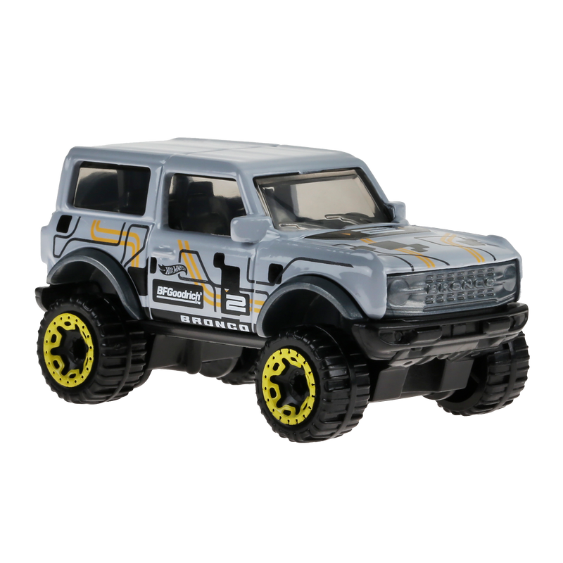 Ford Bronco Hot Wheels 2021 Grey Bronco