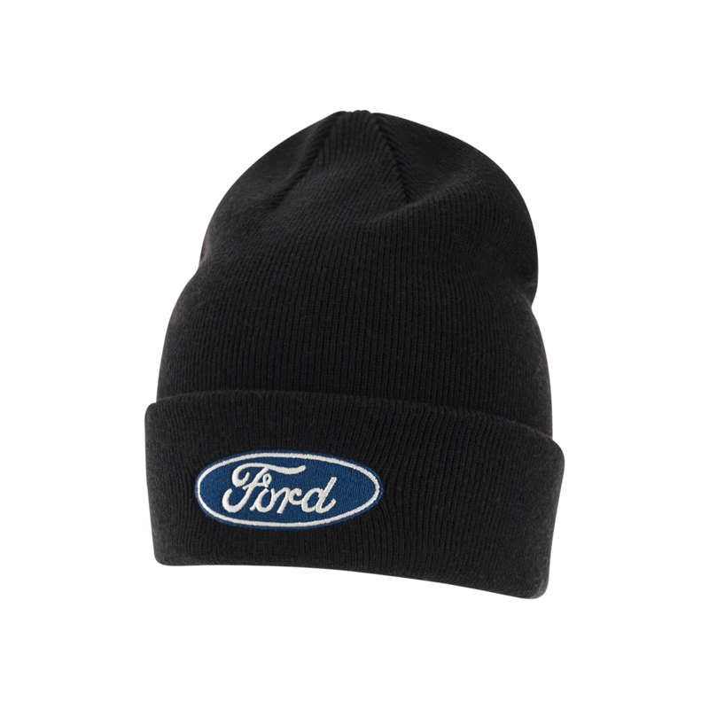 Ford Oval Merino Wool Knit Hat