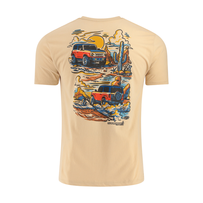 Ford Baja Bronco Men's Landscape T-Shirt