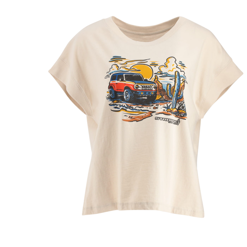 Ford Baja Bronco Women's Landscape T-Shirt