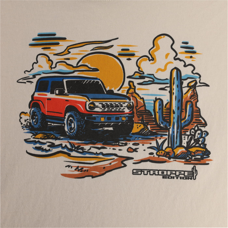 Ford Baja Bronco Women's Landscape T-Shirt