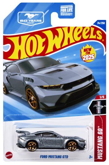 Ford Mustang GTD Mustang 60th Grey Hot Wheels