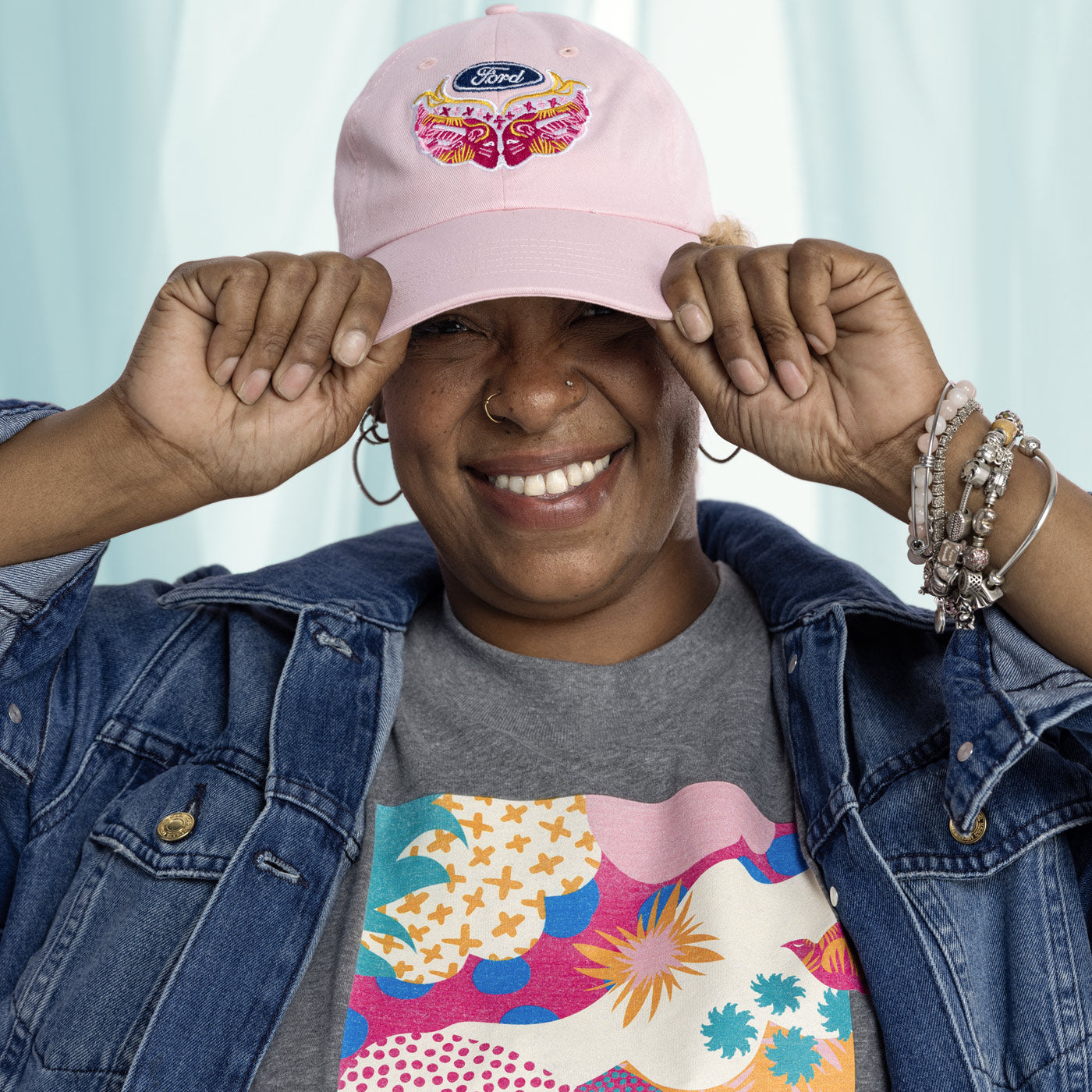 Ford Warriors in Pink Slide Back Hat