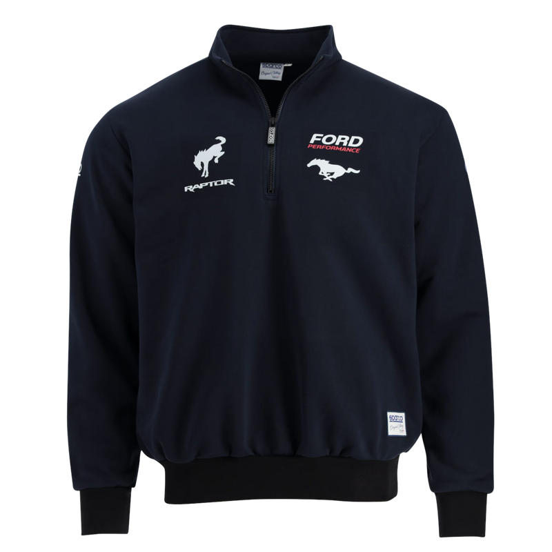 Ford Performance Men's Sparco 1/2 Zip Sweatshirt