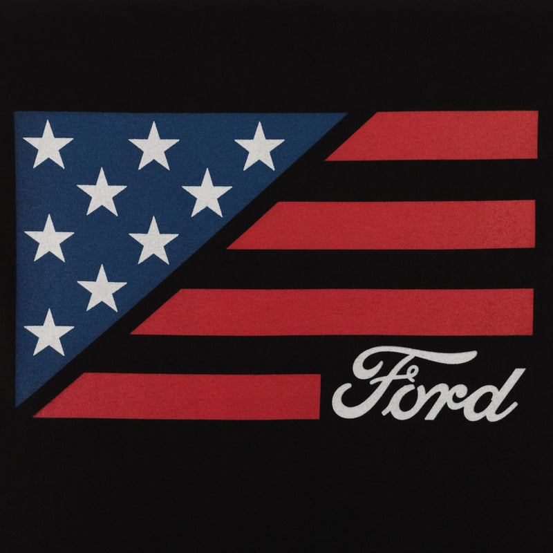 Ford Motor Co. Flag Made in the USA T-Shirt