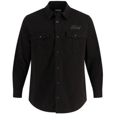 Ford Script Logo Men's LS Mechanic Shirt