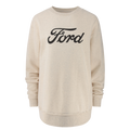 Ford Script Logo Women's Pullover Sweatshirt