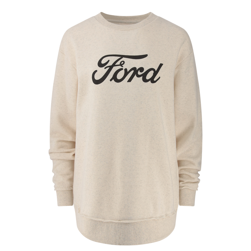 Ford Script Logo Women's Pullover Sweatshirt