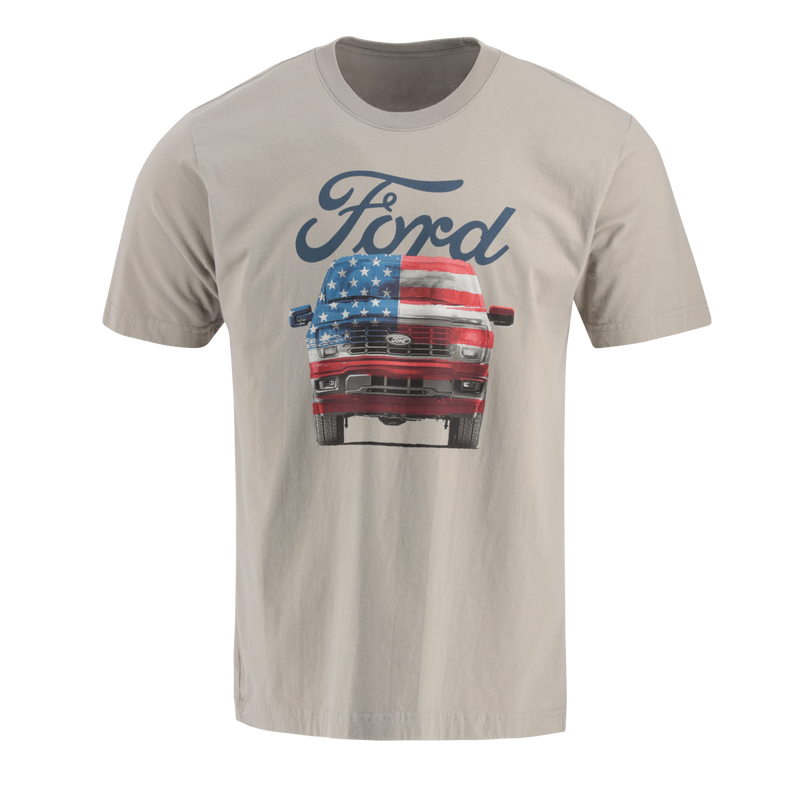 Ford Trucks F-150 Patriotic Truck Made in the USA T-Shirt