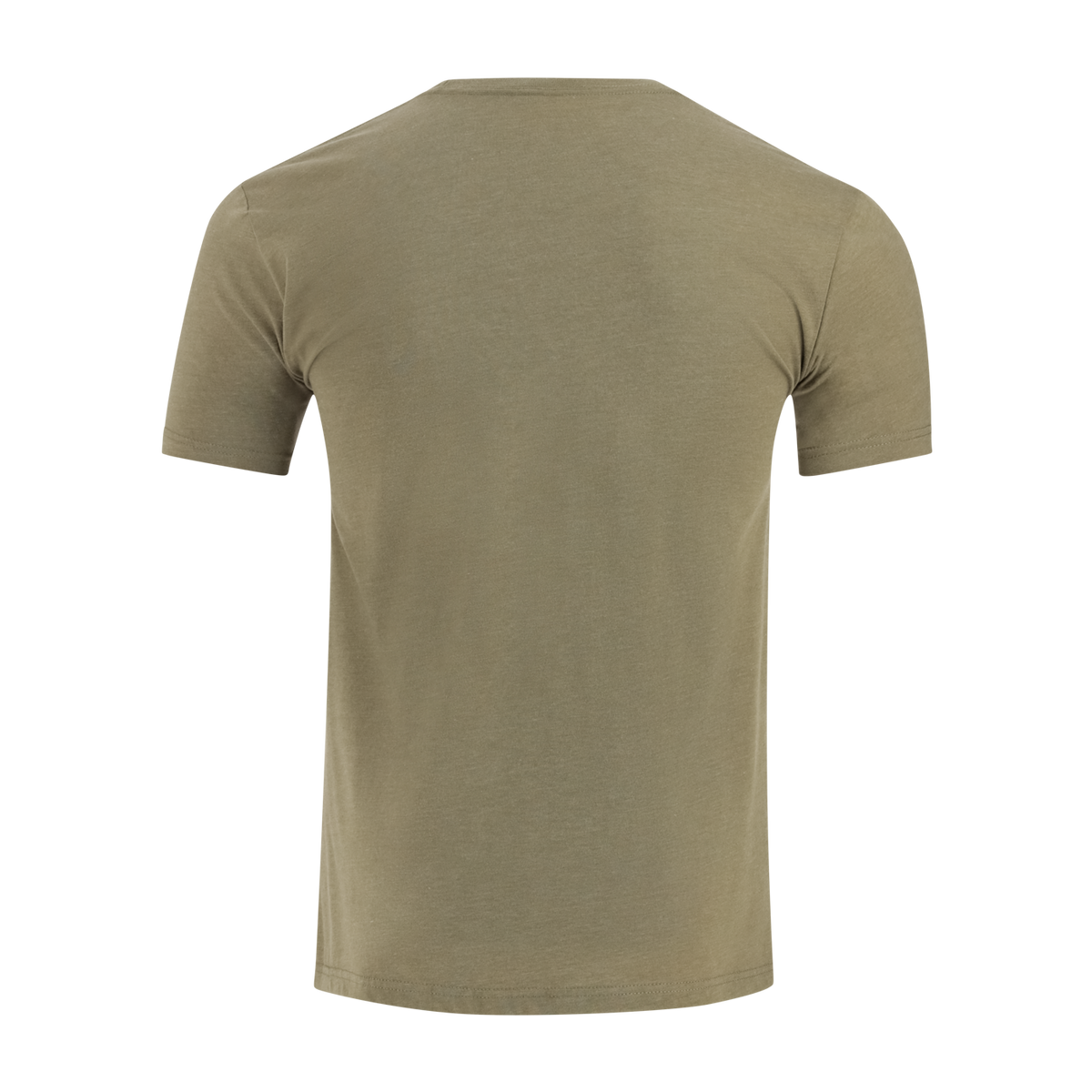 Green t-shirt on a white background