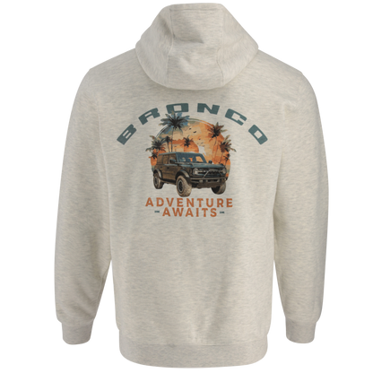 Ford Bronco Adventure Awaits Mens Pullover Hoodie