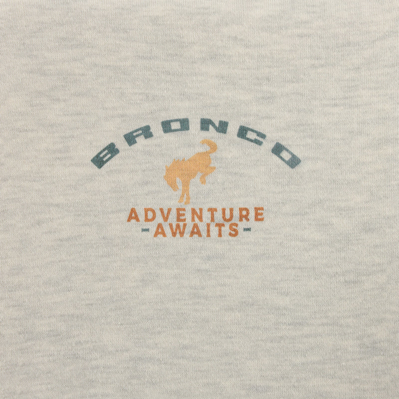 Ford Bronco Men's Adventure Awaits Pullover Hoodie