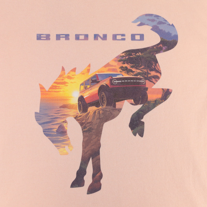 Ford Bronco Women's Beach Horse Pullover Hoodie