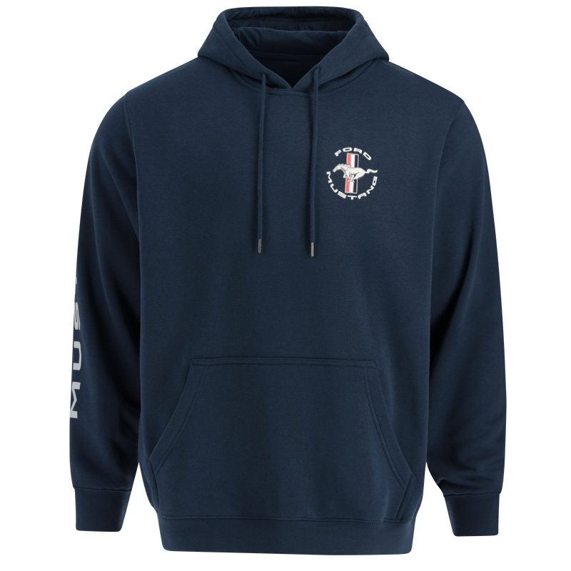 Ford Mustang Men's Tribar Pullover Hoodie