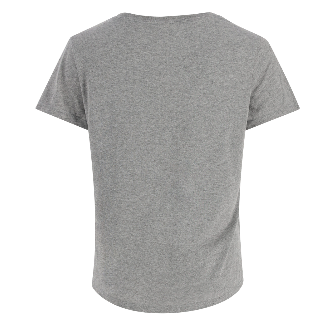 back of a gray t-shirt