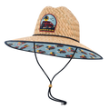 Ford Bronco Woven Straw Patch Hat