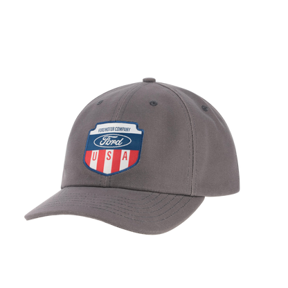Ford Logo Made in the USA Badge Hat